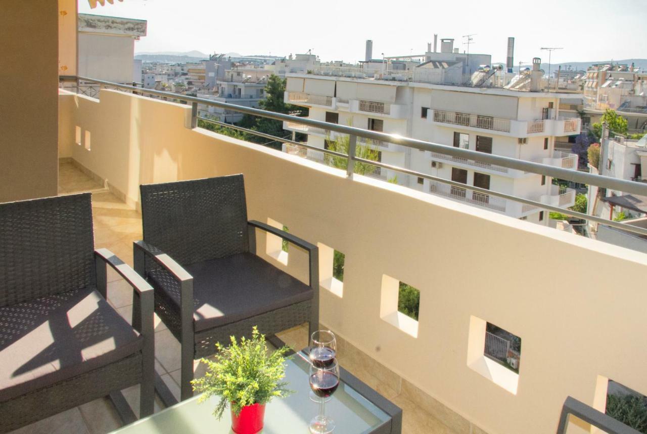 Charming Apartment Near Athens Center And The Sea Exteriör bild